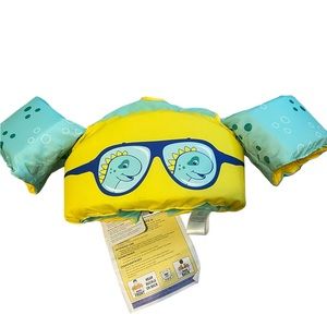 NWT Speedo Splash Jammer Life Jacket Vest, 30-50 lbs Back buckle